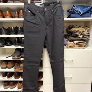 Black Men's Brax Cooper Fancy Wool Blend Jeans 30x34 NWT